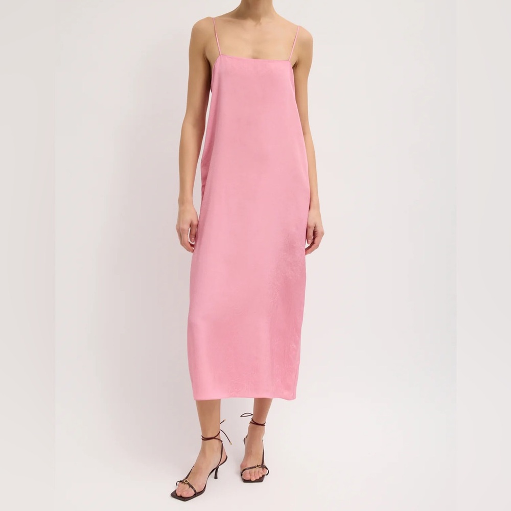 NWT Summer Acetate Crinkle Slip Dress size 8